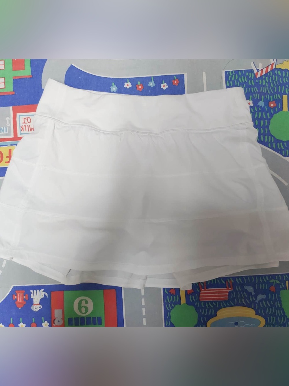 Lululemon white tennis skort
